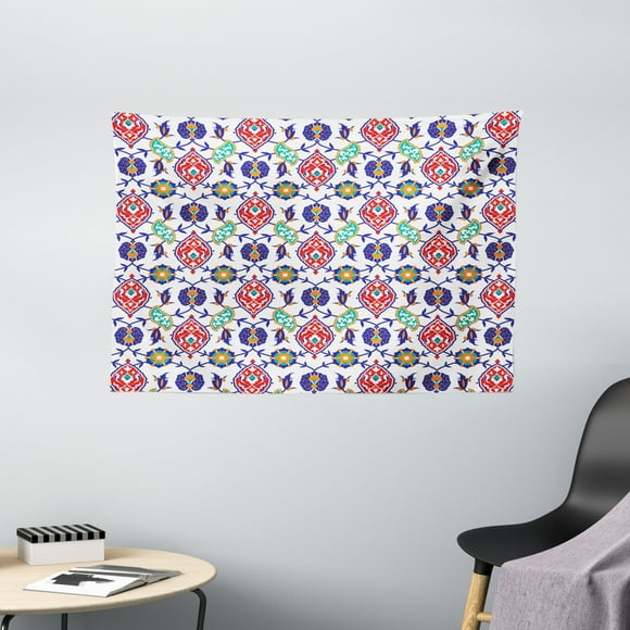 18x18-Inch Trademark Fine Art Turkish Tile I by Jodi Fuchs 18x18-Inch Trademark Fine Art Turkish Tile I by Jodi Fuchs